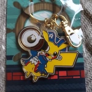 Pirate Pikachu Pokemon Championship keychain